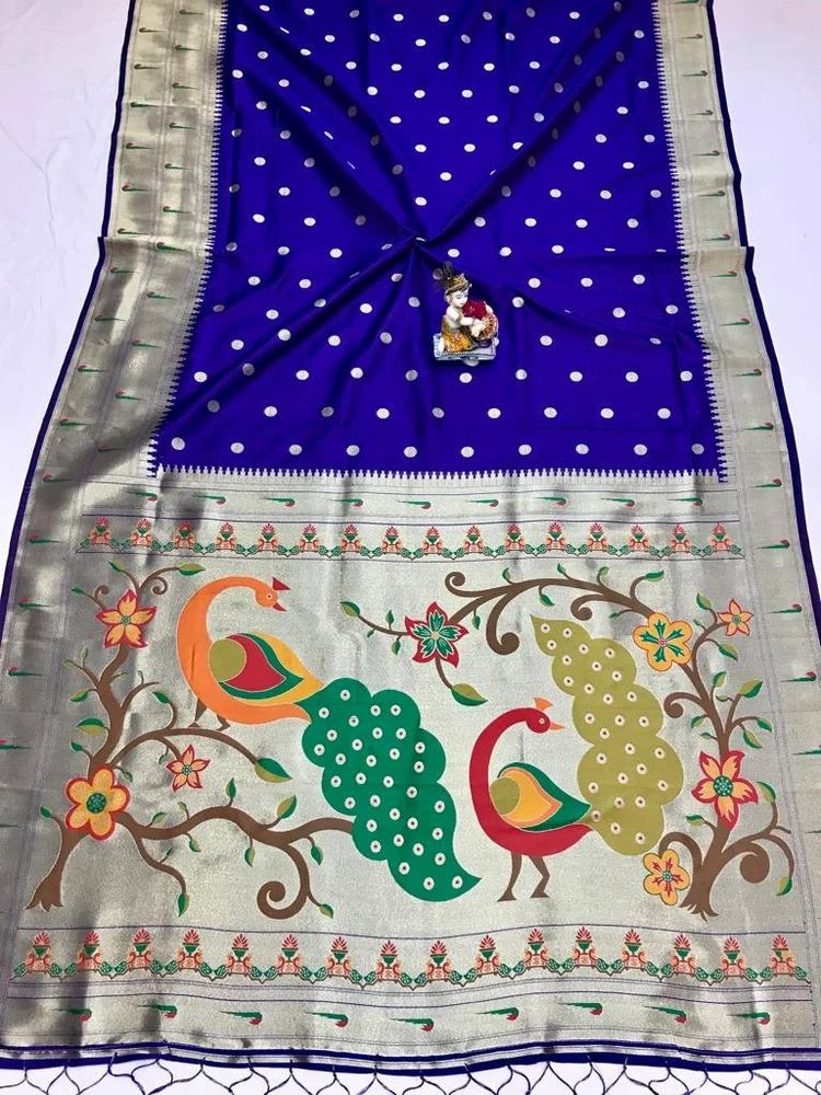 BANARASI LICHI SOFT SILK WEAVING WITH GOLD JARI BUTTI SAREE AT WHOLESALE PRICE