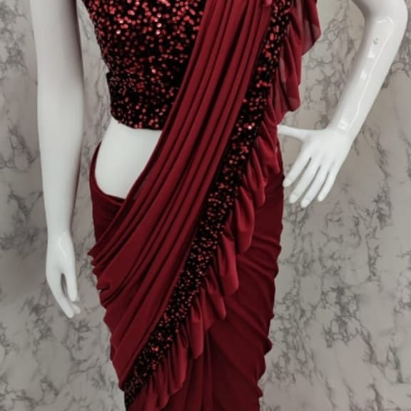 Pure Georgette Saree