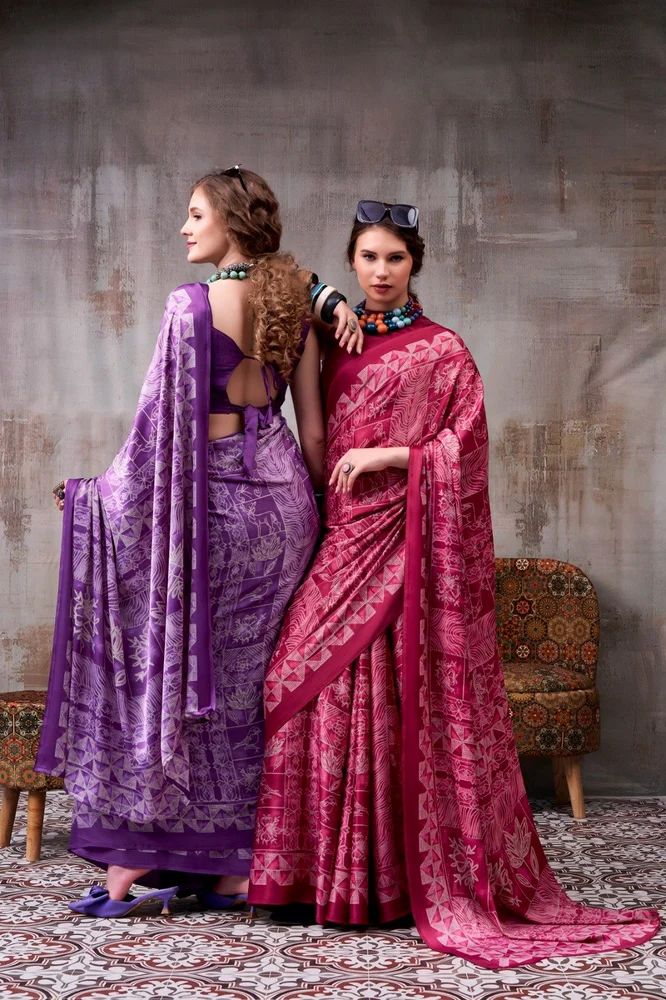 Model Silk Saree