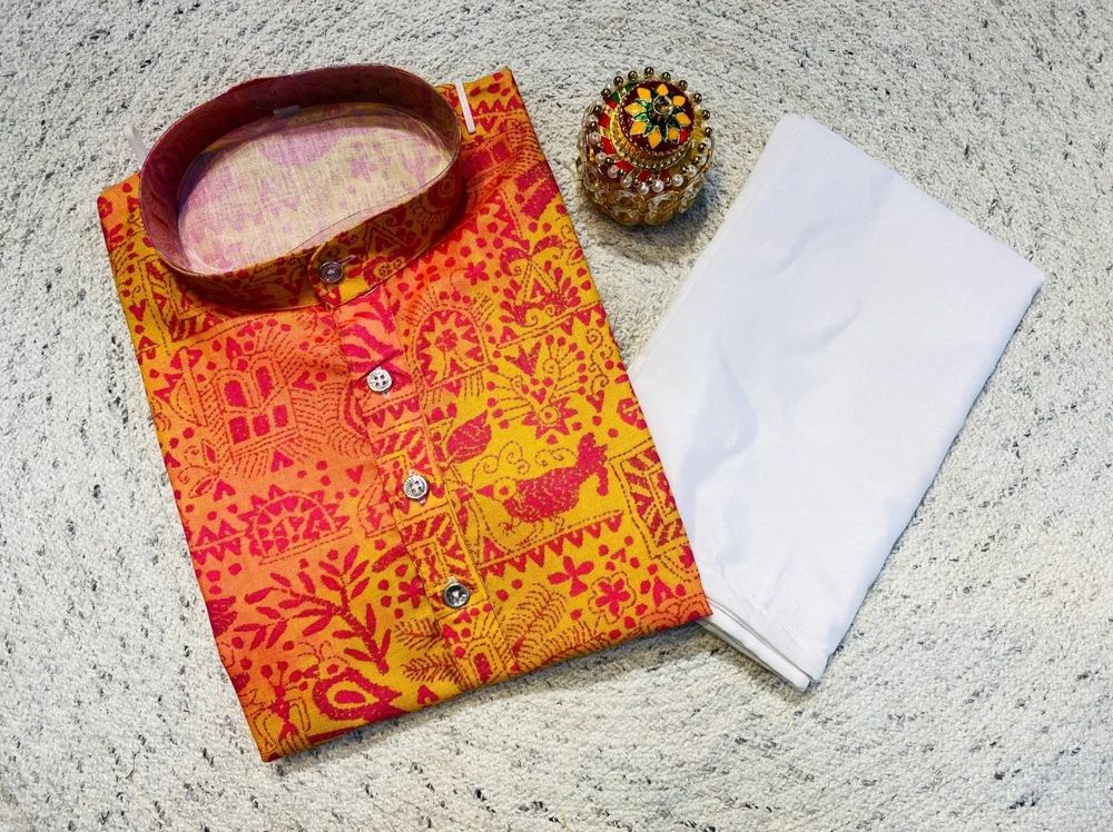 Men Kurta Pyjama Set