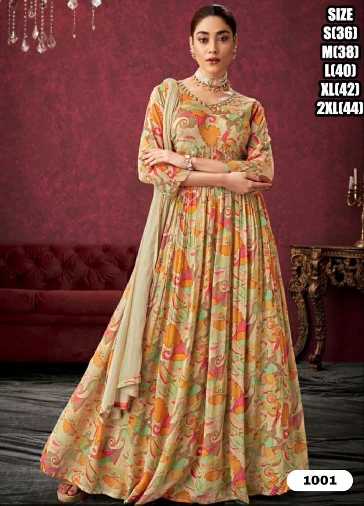 Designer Stitched Party Wear Dress Wholesale