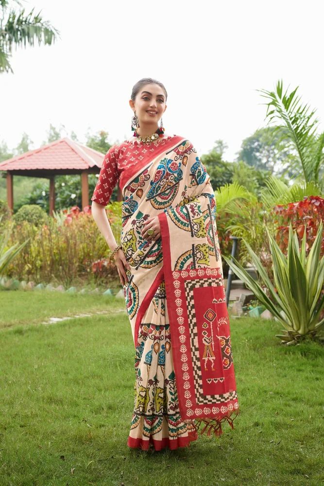 Soft Tussar Silk Saree