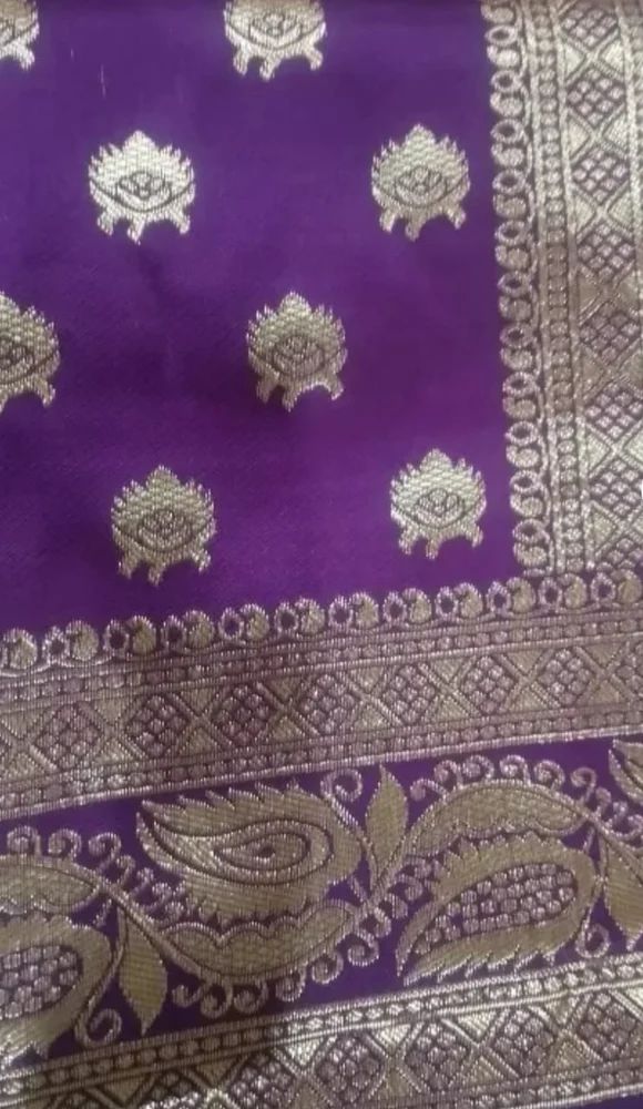 Purple Saree