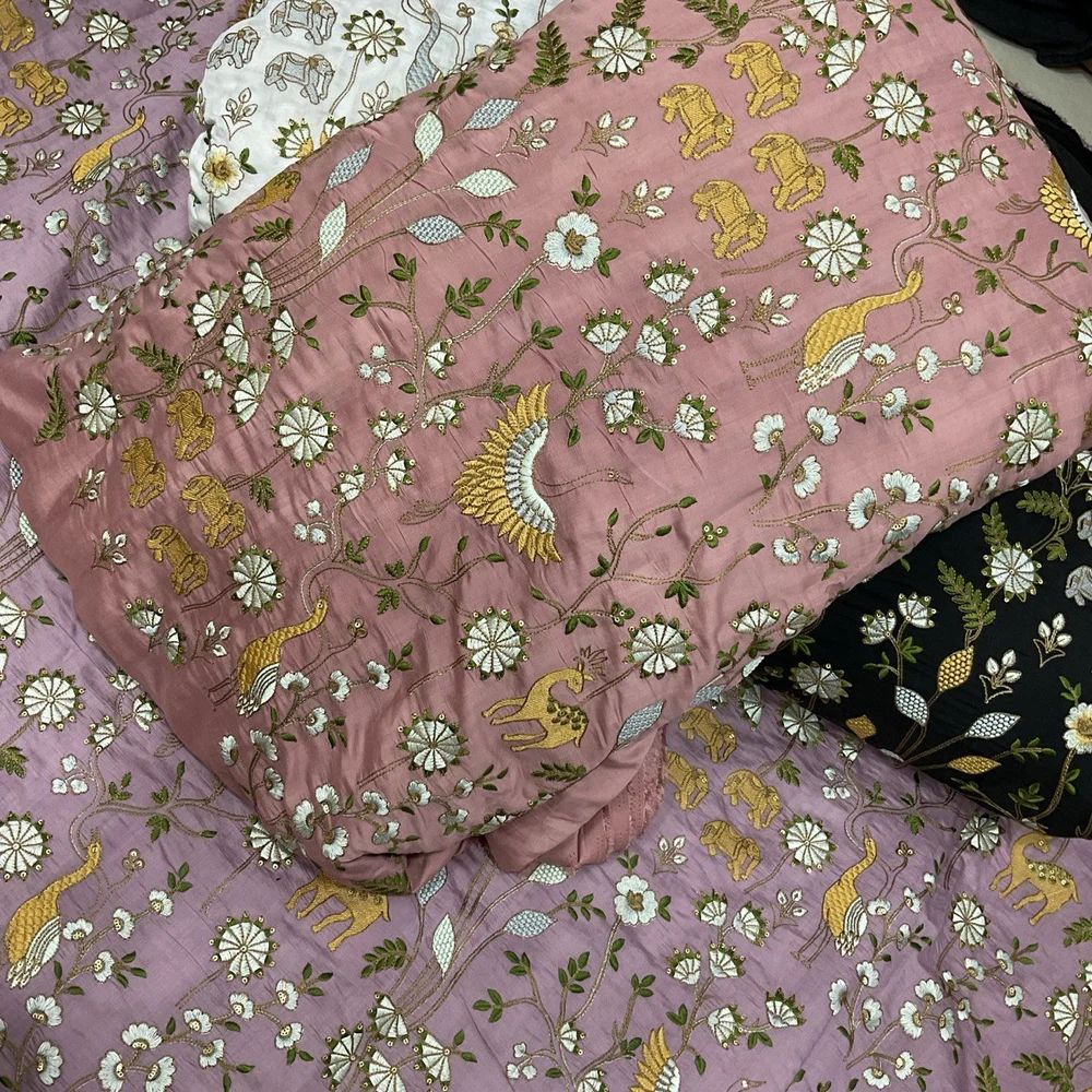 Fancy Embroidery Fabric
