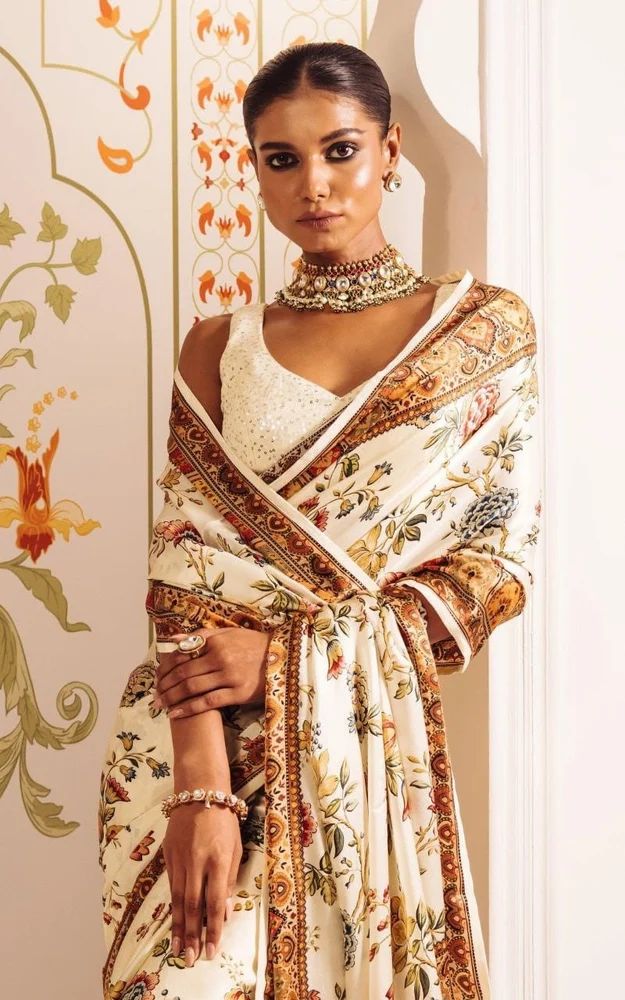 Original Japan Satin Saree
