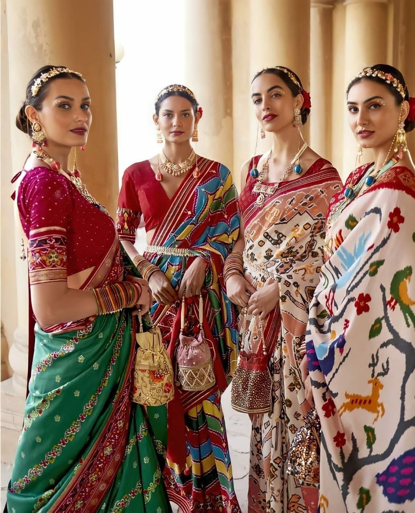 Rewa patola saree
