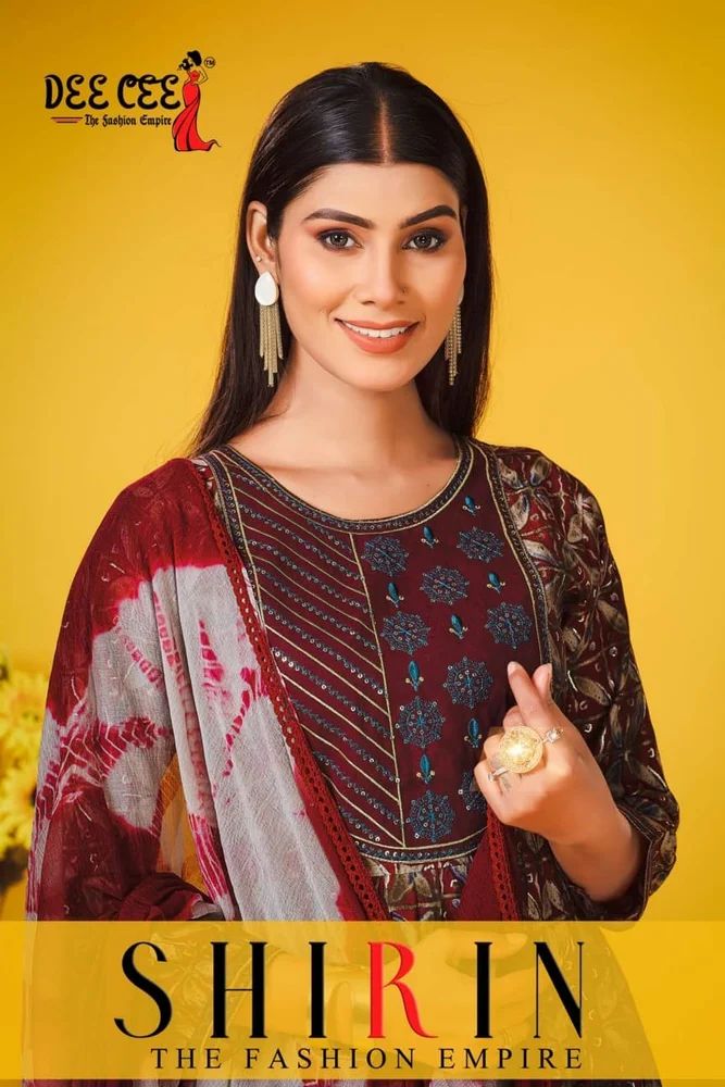 Ladies Kurti Pant Dupatta Set