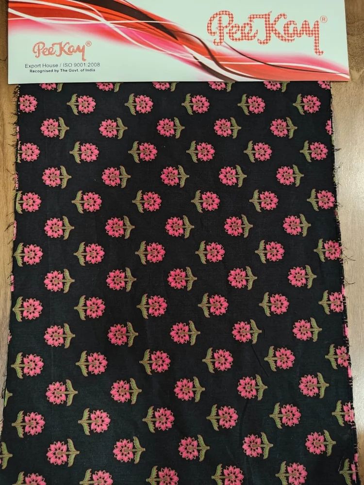 Sargam Cotton Cambric Printed Fabric 44 Inches 112cm