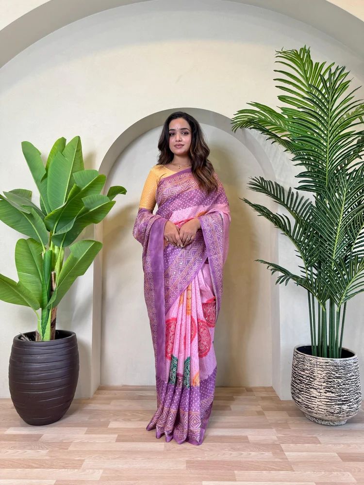 Designer Party Wear Tussar Silk Saree