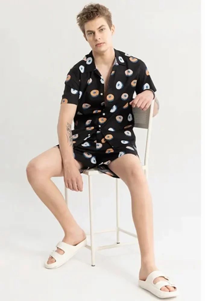 Small Rayon Men Co Ord Set
