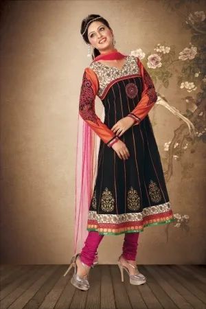 Black Silk Suit