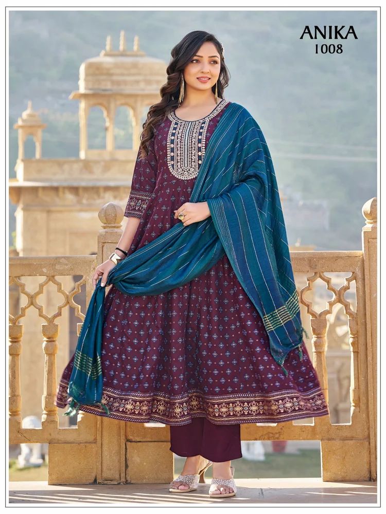 Dupatta Gown Pent Women