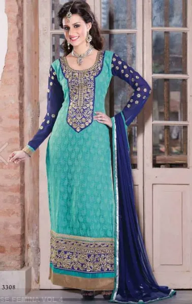 Georgette Suits D No 3308