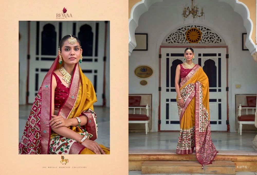 Printed Silk Saree
