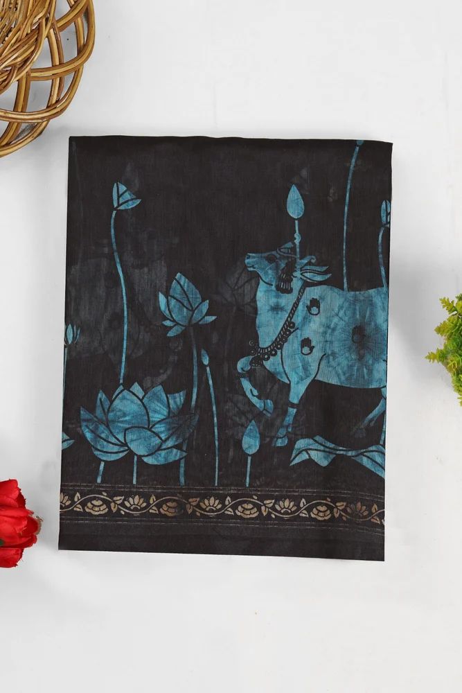 nilima chanderi cotton saree