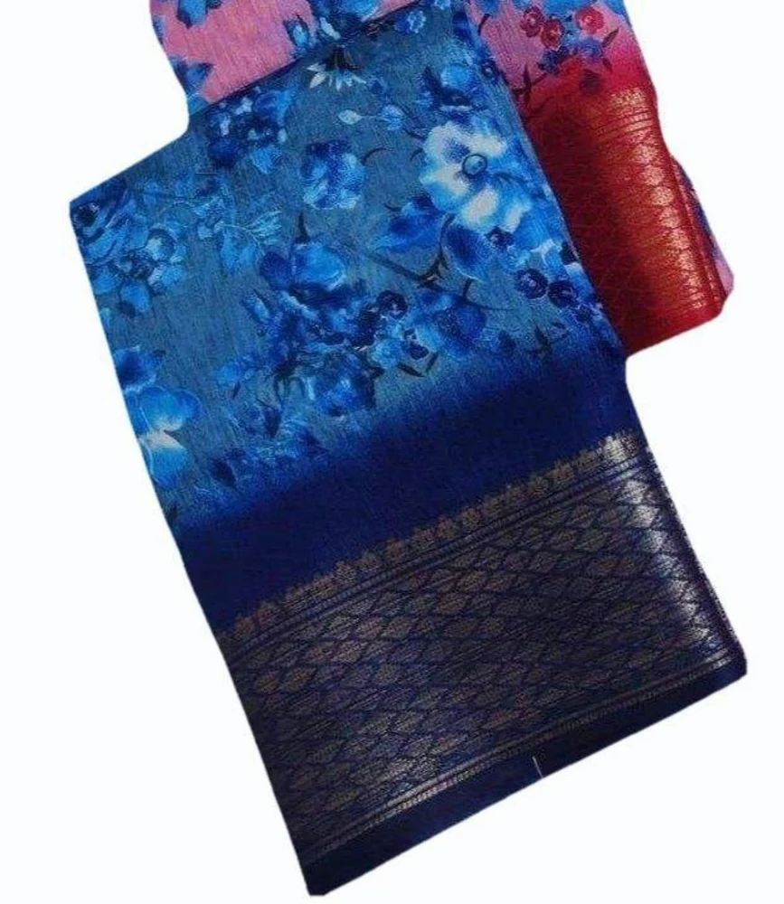 Ladies Printed Cotton Saree