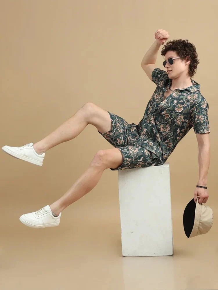 XXL Polyester Men Co Ord Set