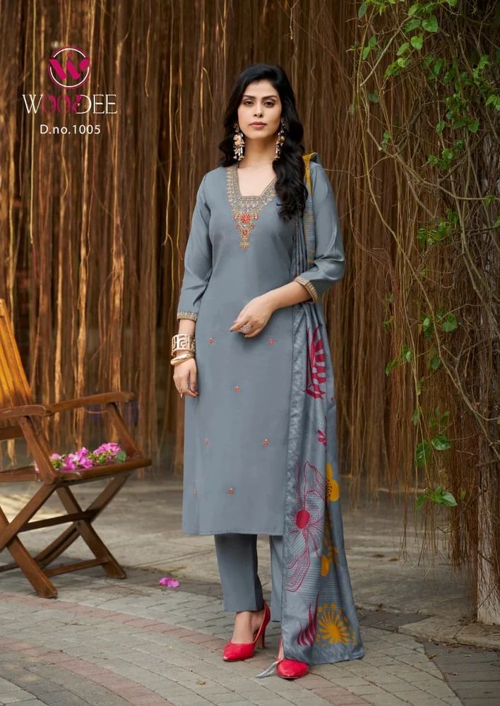 Kurta Pant Dupatta Set