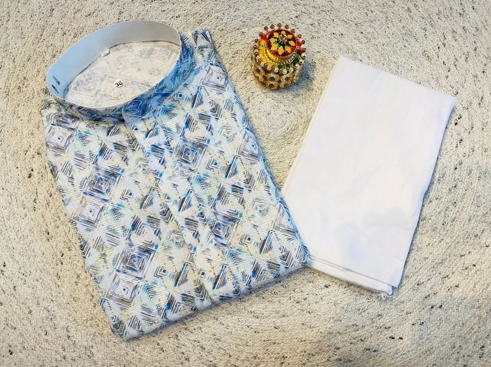 Kurta Pyjama Set Reyon Men