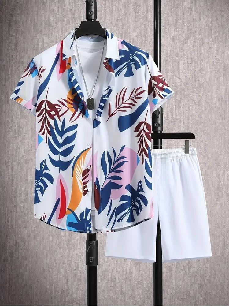 XL Polyester Men Co Ord Set