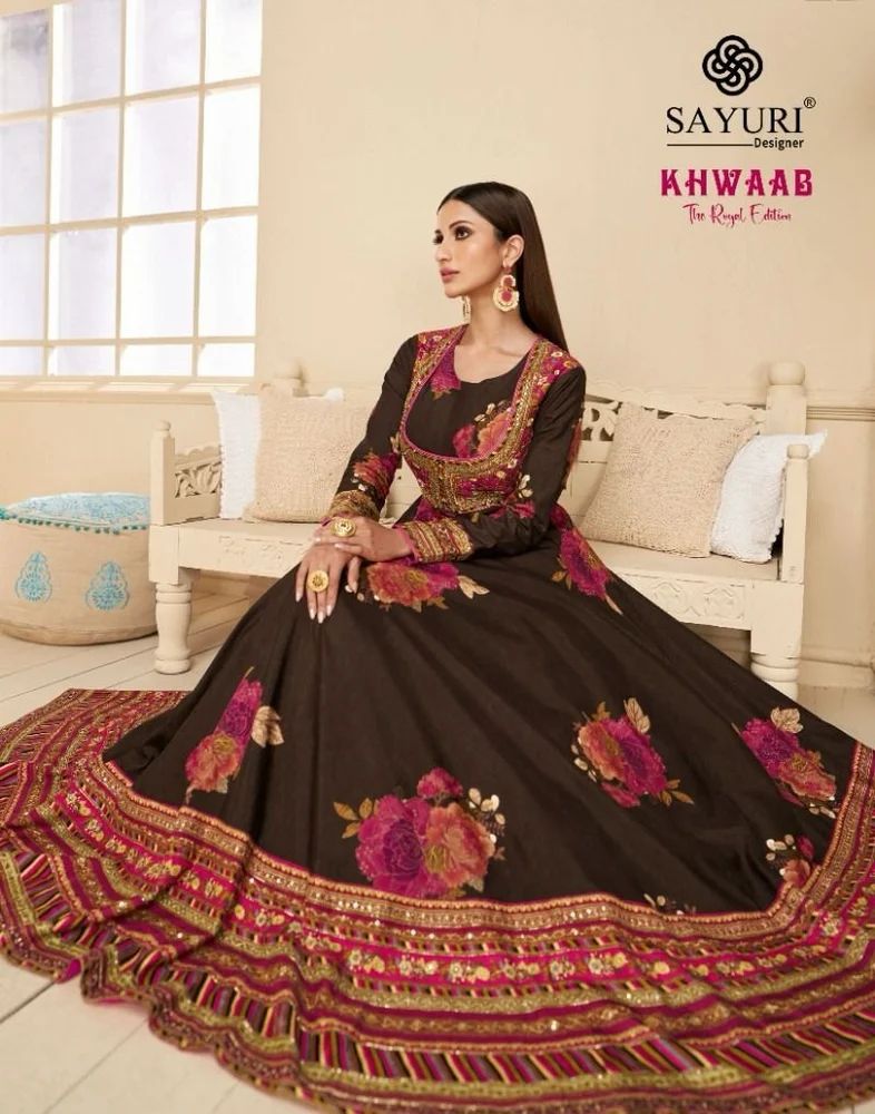 ladies designer wedding wear gown