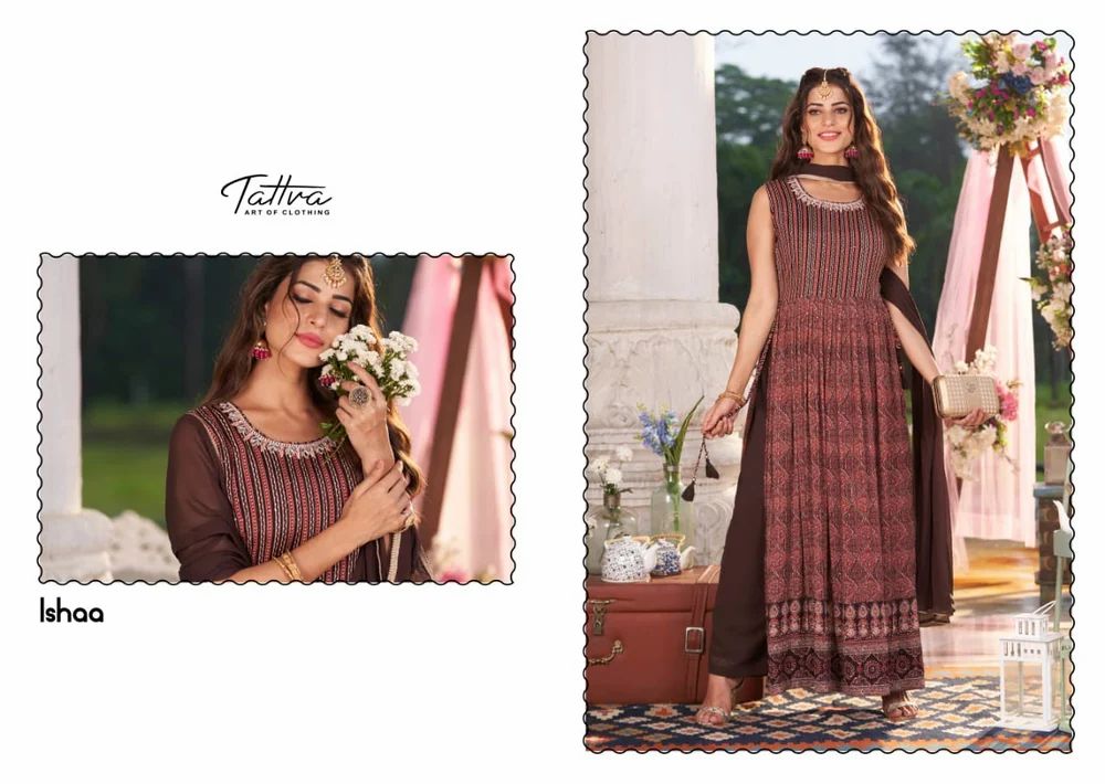 Silk Naira Cut Kurti