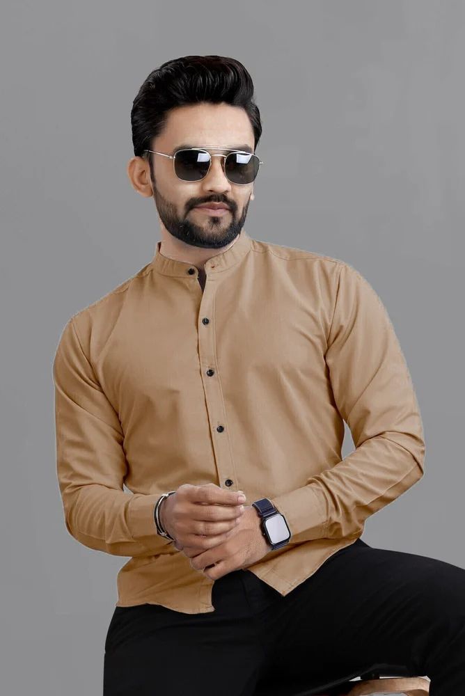 Men Plain Shirt