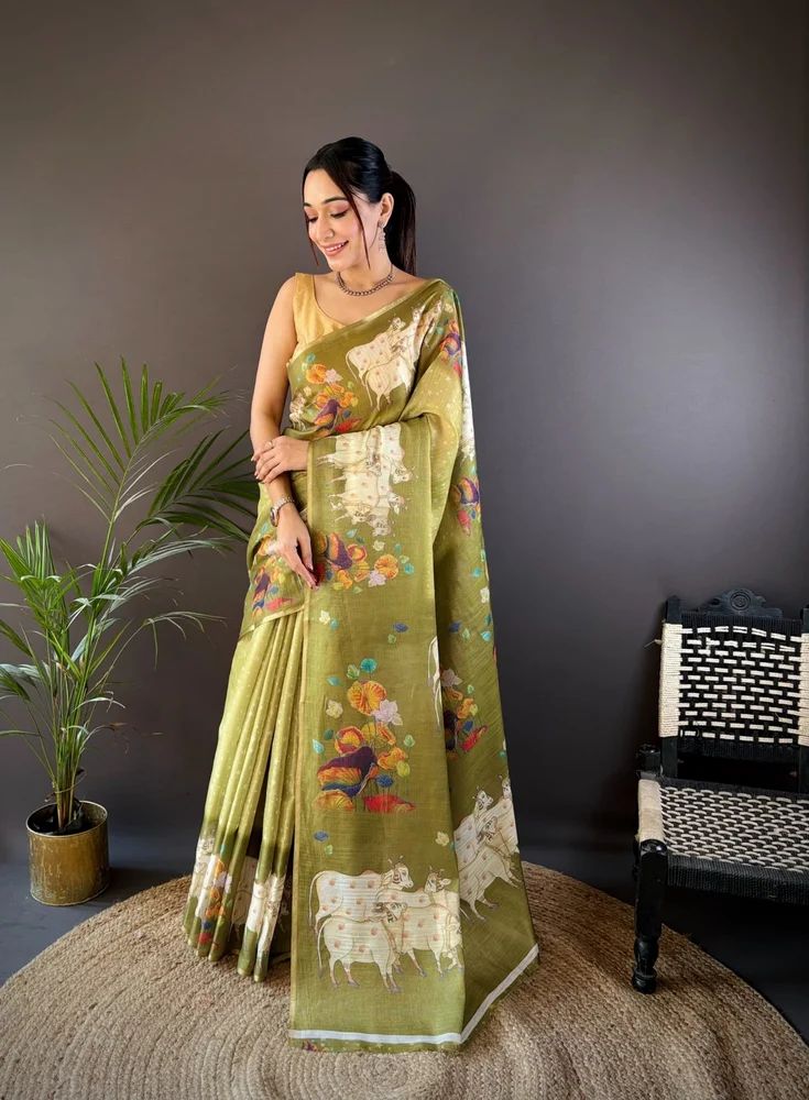 Kalamkari Cotton Saree