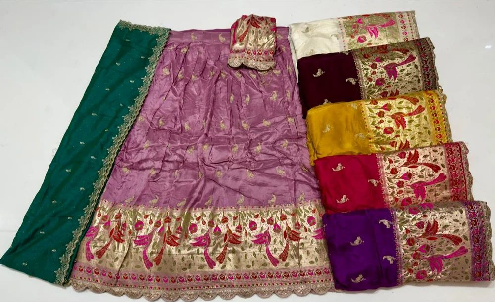 Designer Banarasi Silk Lehenga Choli