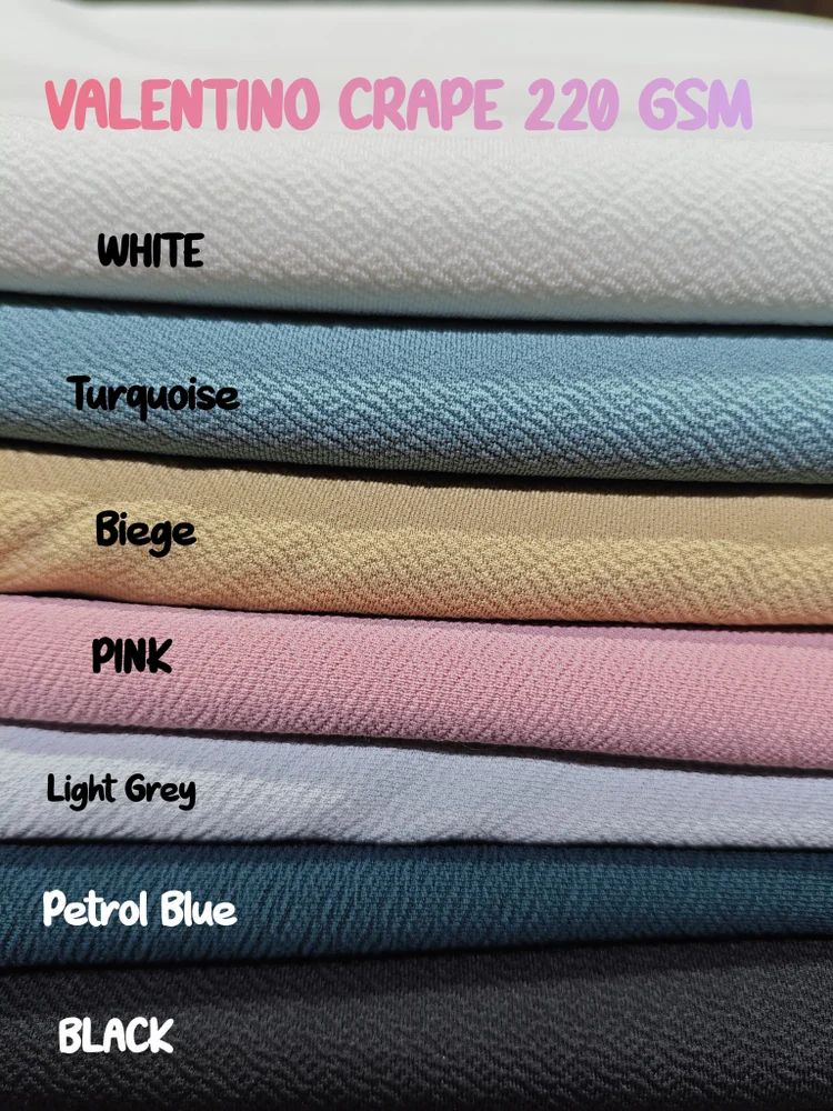 Valentino Crepe Fabric