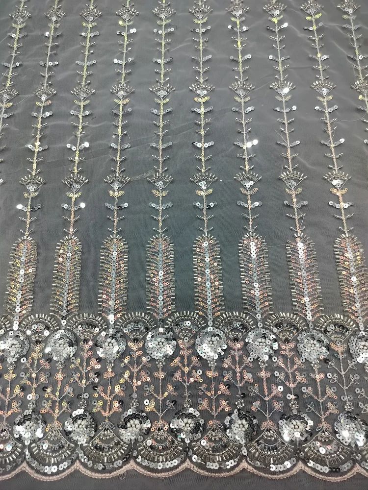 Allover Beaded Embroidery Fabrics