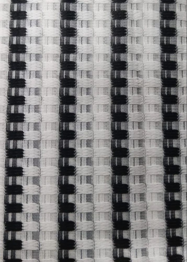 White Cotton Knitted Fabric