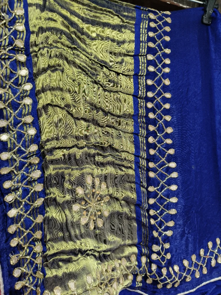 Gota Patti Handwork Saree