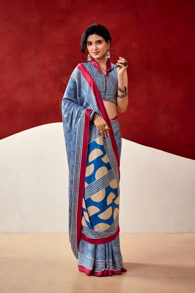 Model Silk Saree