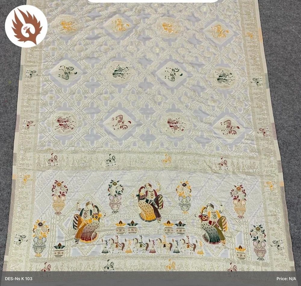 Naylon satin - banarasi jari