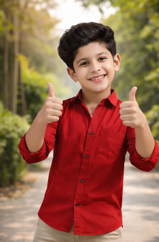 Kids Plain Shirt