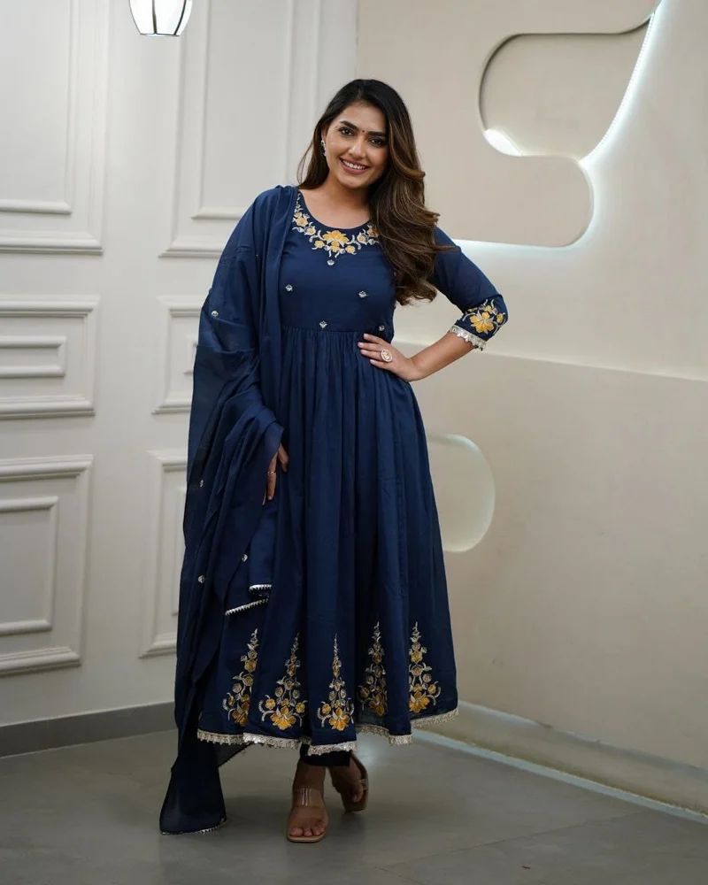 Designer Party Wear Anarkali Suit