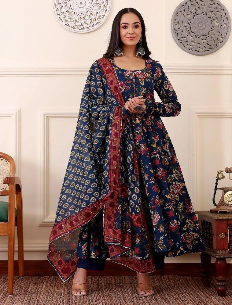 Ladies Printed Rayon Sharara Suit