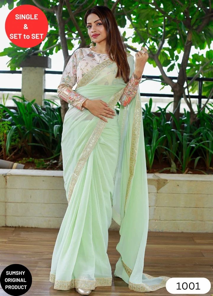 Sumshy Georgette Saree Wholesale