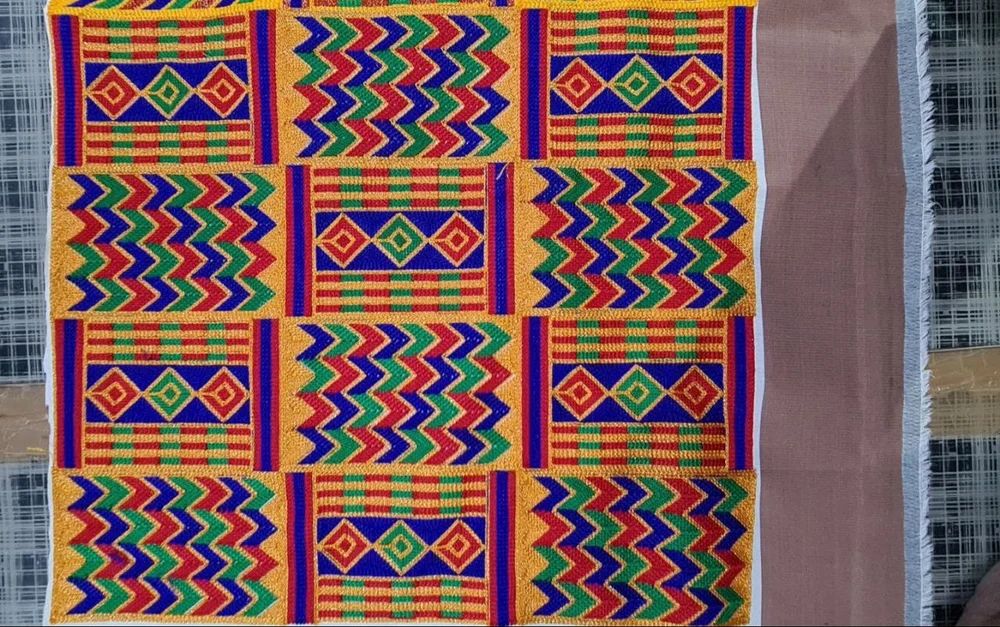African Embroidery Fabrics