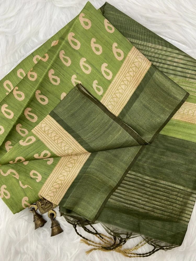 Soft Tussar Silk Saree
