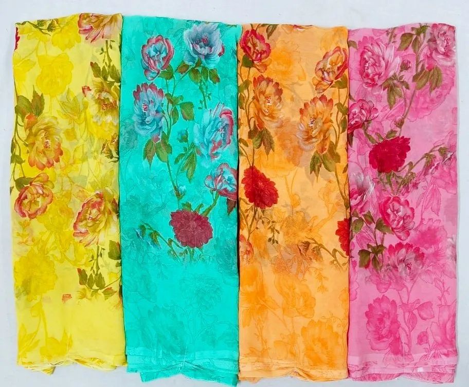 Printed Weight Less Saree