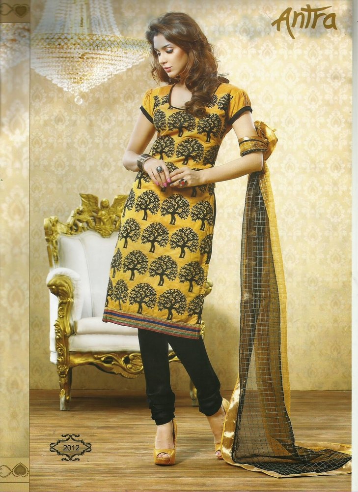Chanderi Silk Designer Wear