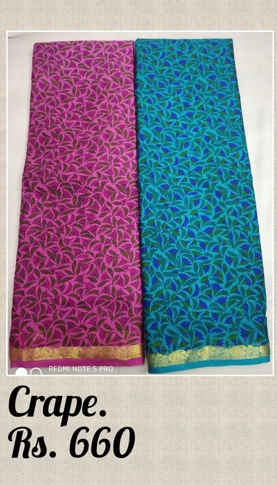 Modern Chiffon Saree