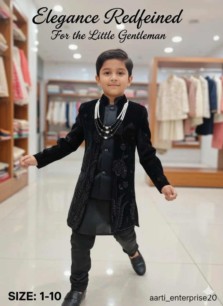 Kids boy Fancy Indo Western coaty pant Suit