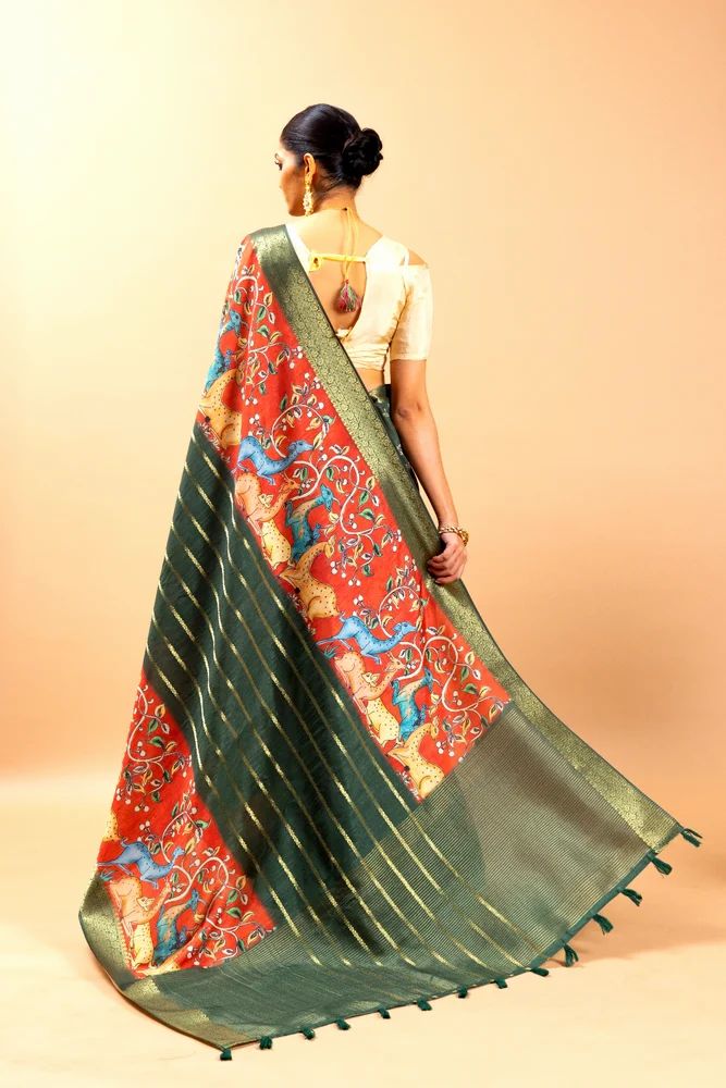 Aranya Leela Jacquard Silk Saree