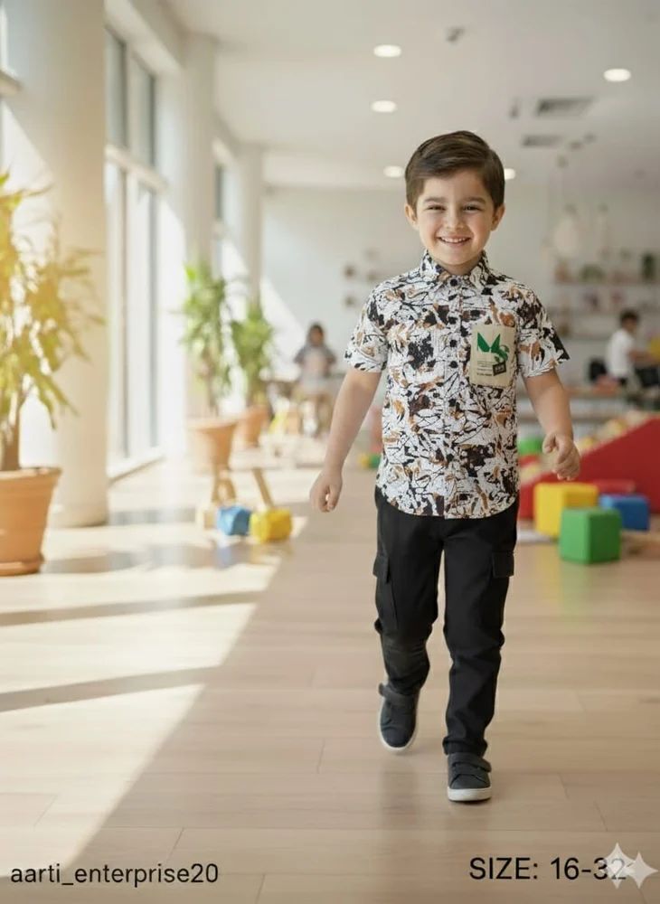 Boys Kids Pant Shirt Set
