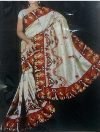 Kolkata Designer Kantha Sarees