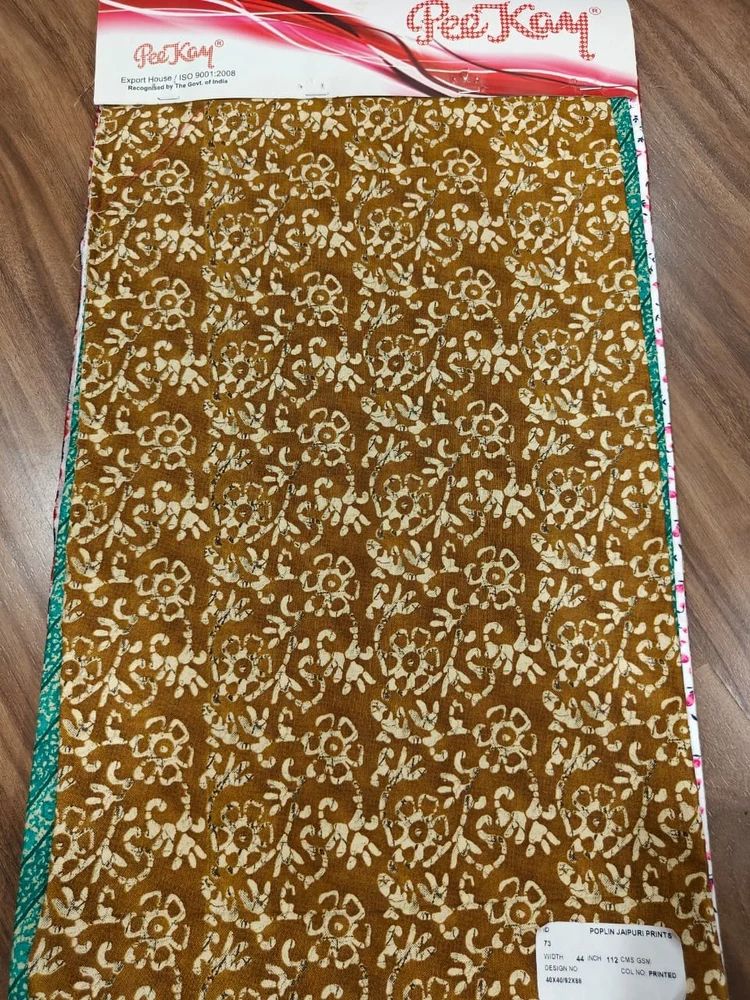 Cotton Poplin Fabric 100% Cotton 44 Inches 112cm