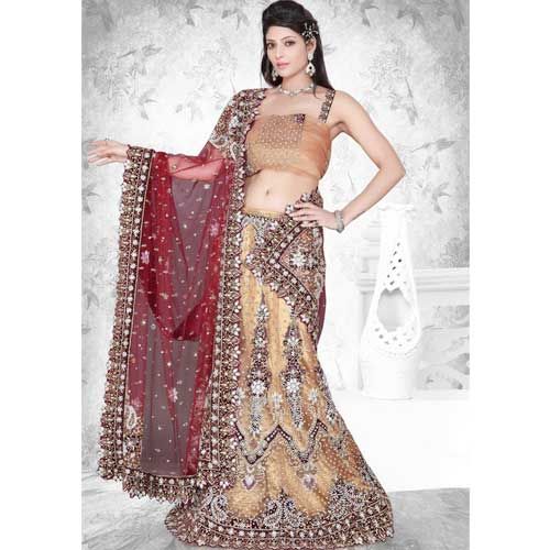 Net Flare Lehenga Cholis